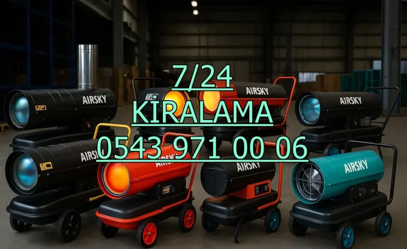 Ankara Kiralık Mazotlu Isıtıcı Çeşitleri MAZOTLU ELEKTRİKLİ ISIMAK ISITICI KİRALAMA