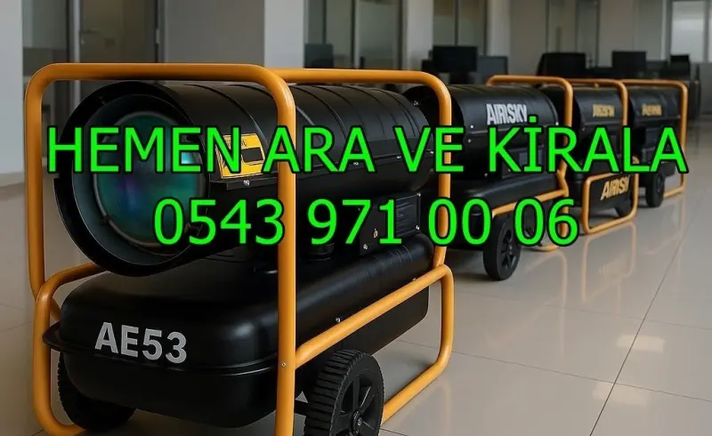 Batman Merkez Isıtıcı Kiralama Mazotlu ve Elektrikli Isımak
