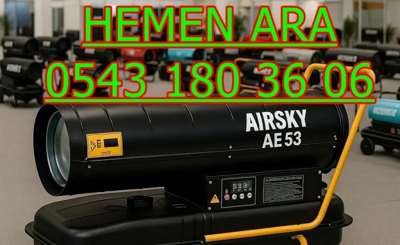 Diyarbakır Kayapınar Isıtıcı Kiralama Mazotlu ve Elektrikli Isımak