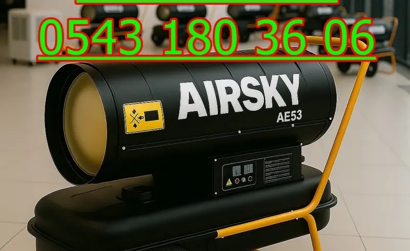 Eskişehir Tepebaşı Isıtıcı Kiralama Mazotlu ve Elektrikli Isımak