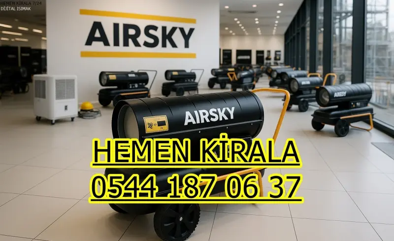 İzmir Buca Isıtıcı Kiralama Mazotlu ve Elektrikli Isımak