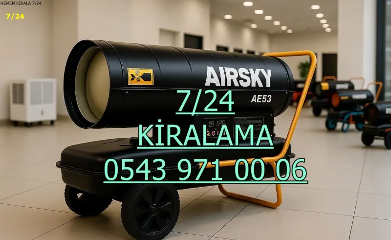 Karaman Merkez Isıtıcı Kiralama Mazotlu ve Elektrikli Isımak