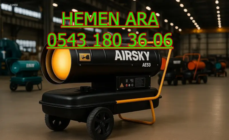 Kayseri Melikgazi Isıtıcı Kiralama Mazotlu ve Elektrikli Isımak