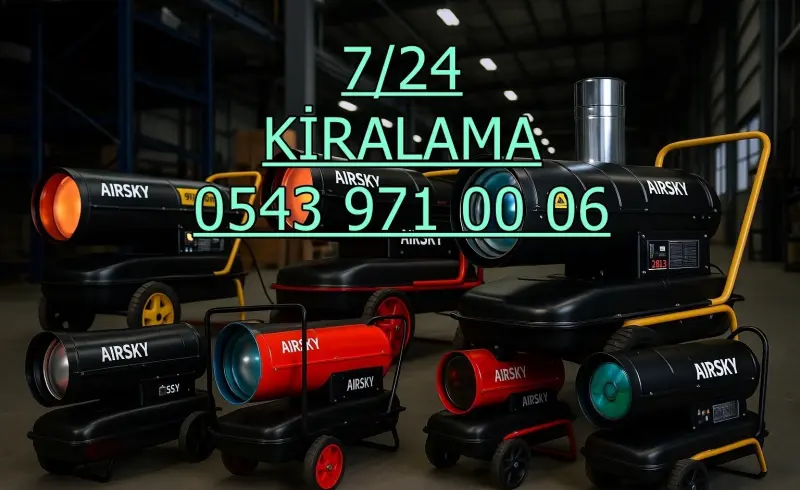 Mazotlu Isıtıcı İle Nem Islaklık Kurutma MAZOTLU ELEKTRİKLİ ISIMAK ISITICI KİRALAMA