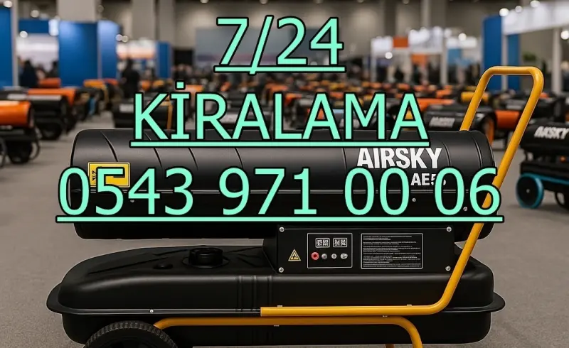 Mazotlu Isıtıcı Kiralama İle Islaklık Kurutma MAZOTLU ELEKTRİKLİ ISIMAK ISITICI KİRALAMA