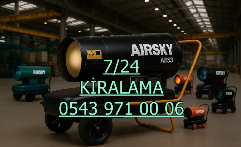 Muş Bulanık Isıtıcı Kiralama Mazotlu ve Elektrikli Isımak