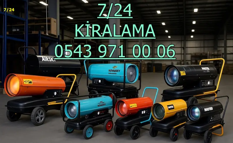 Şanlıurfa Haliliye Isıtıcı Kiralama Mazotlu ve Elektrikli Isımak