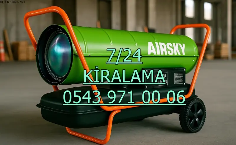 Sinop Boyabat Isıtıcı Kiralama Mazotlu ve Elektrikli Isımak
