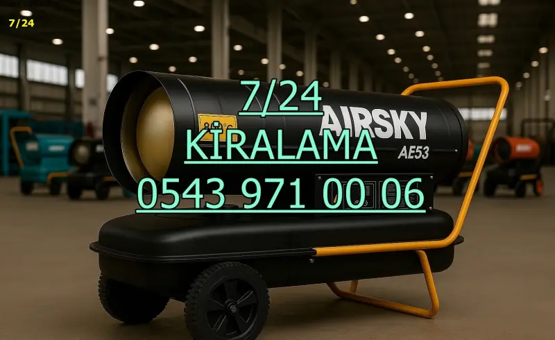Zonguldak Ereğli Isıtıcı Kiralama Mazotlu ve Elektrikli Isımak